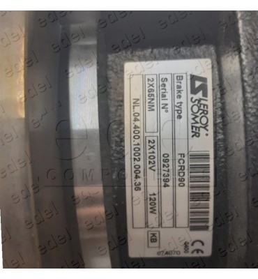 FRENO SCHINDLER PL FMB130-A-K BASIC KL AL 2x65 Nm