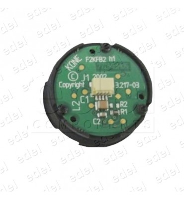 PULSADOR KONE MONOSPACE SECUNDARIO AMBAR F2KFB2