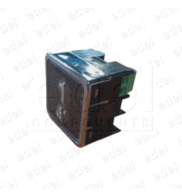 PULSADOR ELMI RP42 GRAF. BRAILLE LED ROJO 24V (1)