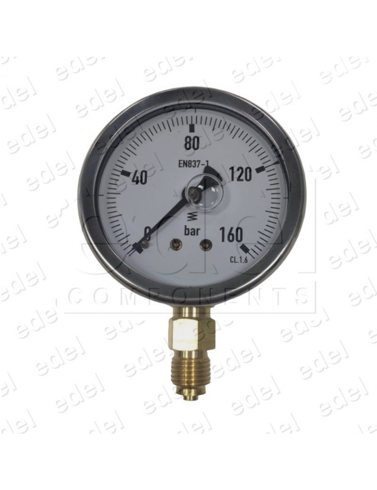 MANOMETER D-63 160 VERTICAL 1/4