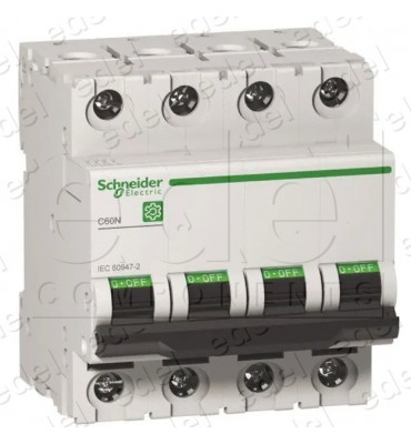 MAGNETOTÉRMICO C60N 4P 40A C 10KA